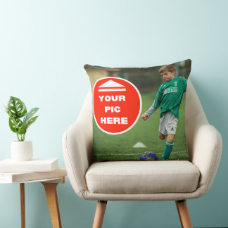 Mignonne ! Oreiller à lancer - Personnalisé - 20 p