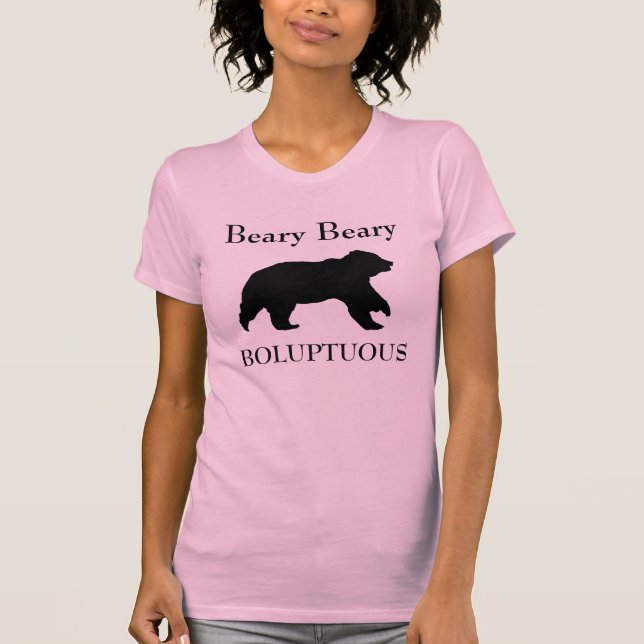 Mignonne ours féminin - Beary Beary T-Shirt Bolupt (Devant)