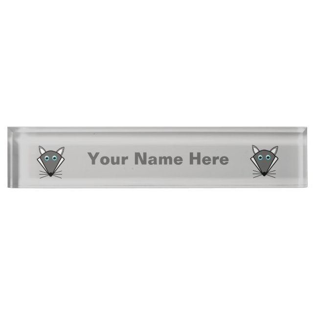 Mignonne plaque d'identification Halloween Wolf (Devant)