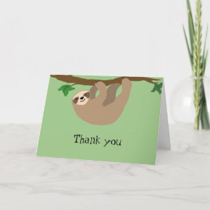 Mignonne Sloth, Merci note