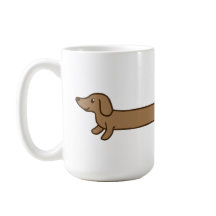 Mignonne Super Long Dachshund Mug