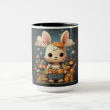 Mignonne tasse de lapin