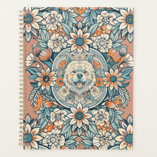 mignonne-tête-bouffe-bouffe-avec-fleurs