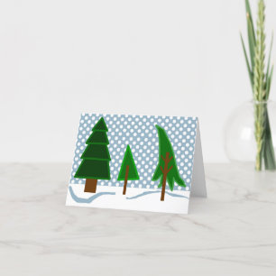 Mignonnes et simples Evergreens dans la carte de v