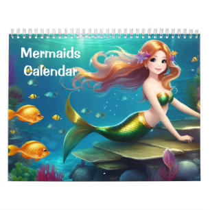 Mignonnes sirènes - Calendrier pour enfants