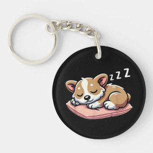 Mignons Amoureux des Animaux Endormis Welsh Corgi 