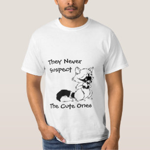 Mignons jamais les suspects T-shirts astucieux de