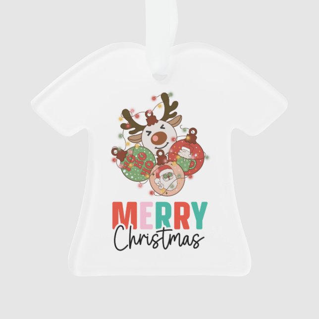 Mignons ornements - Joyeux Noël (devant)