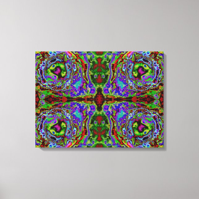 "Migräne - das ist mehr als nur Kopfschmerzen" Leinwanddruck (Vorderseite)