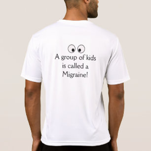 Migräne Kinder Sport Tek T - Shirt 2