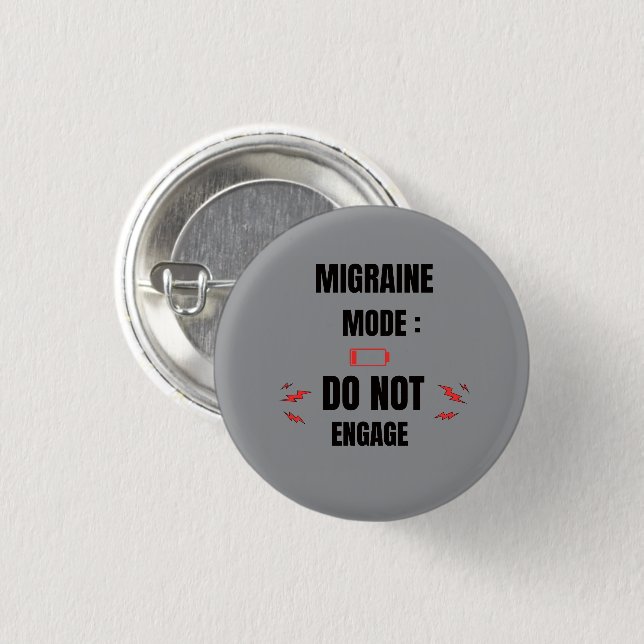 Migräne-Modus – Nicht ansprechen  Button (Vorne & Hinten)