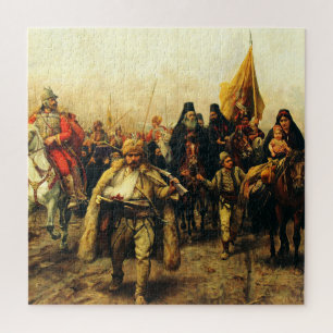 Migration der Serben von Paja Jovanovic Fine Art