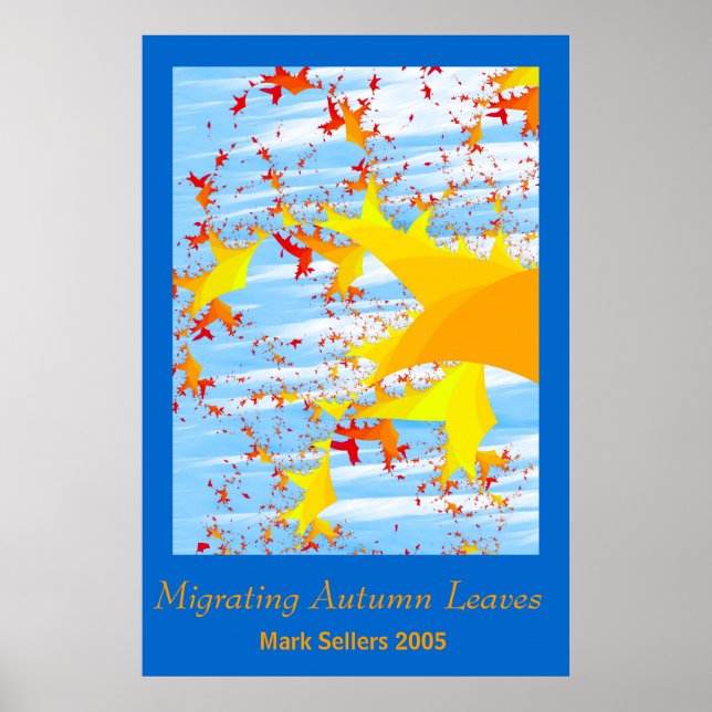 Migrieren der Herbstverläufe von Mark Sellers Poster (Vorne)