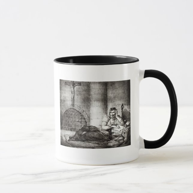 Miguel de Cervantes Saavedra Tasse (Rechts)