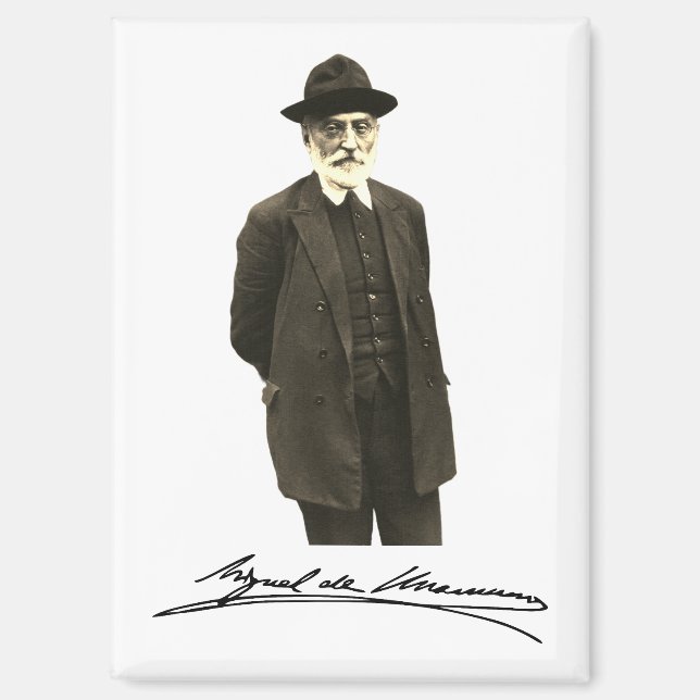 Miguel de Unamuno Magnet (Vorderseite)