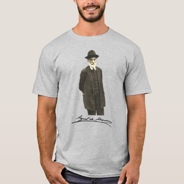 Miguel de Unamuno T-Shirt (Vorderseite)