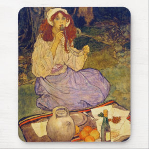 Miguela kniete immer noch und führte es an ihre Li Mousepad