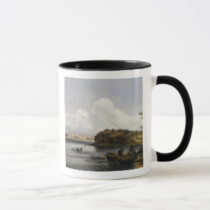 Mih-Tutta-Hankush, ein Mandan Dorf, überziehen 16 Tasse