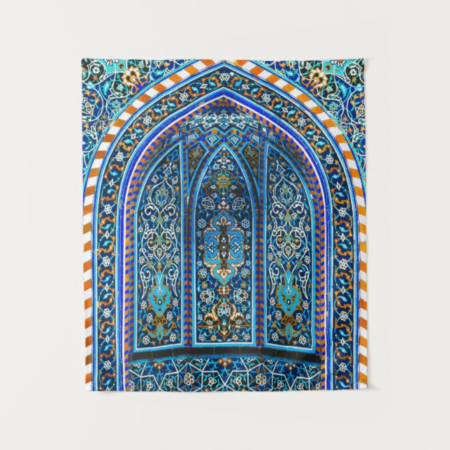 Mihrab - Gebet Niche Wandteppich (Vorderseite)