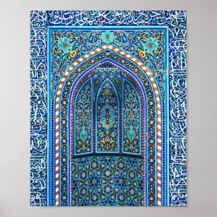 Mihrab - Gebetsnische Poster
