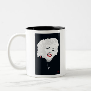 MIK05BW Miki Marilyn.tif Zweifarbige Tasse