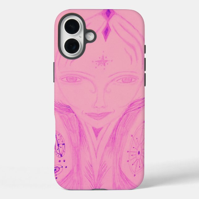 Mika iPhone 16 Plus Hülle (Rückseite)