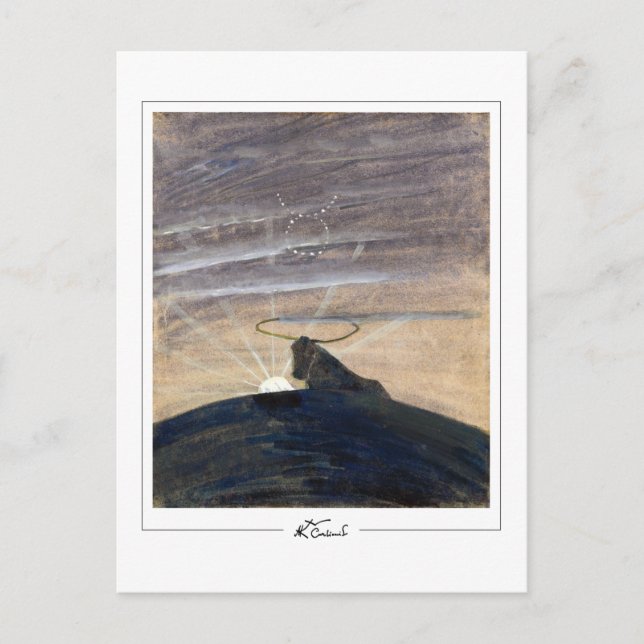 Mikalojus Konstantinas Ciurlionis #137 - Fine A... Postkarte (Vorderseite)