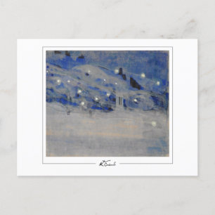 Mikalojus Konstantinas Ciurlionis #218 - Fine A... Postkarte