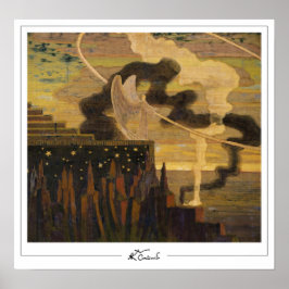 Mikalojus Konstantinas Ciurlionis Zedign Art Post. Poster