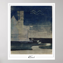 Mikalojus Konstantinas Ciurlionis Zedign Art Post. Poster