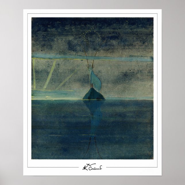 Mikalojus Konstantinas Ciurlionis Zedign Art Post. Poster (Vorne)