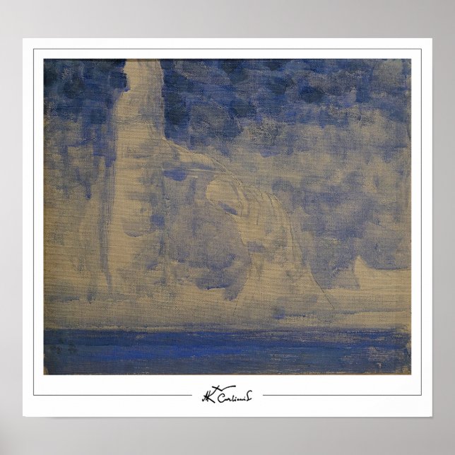 Mikalojus Konstantinas Ciurlionis Zedign Art Post. Poster (Vorne)