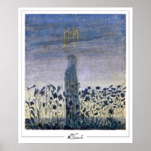 Mikalojus Konstantinas Ciurlionis Zedign Art Post. Poster