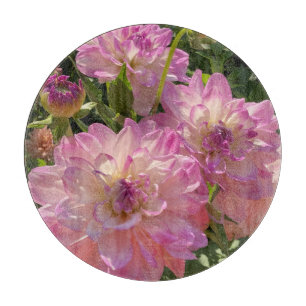 Mikayla Miranda Dahlia, wunderschöne Lila Blume Schneidebrett