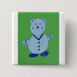 Mike 5,1 cm (2") Quadratzoll Abzeichen Button