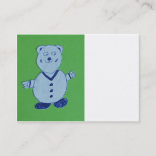 Mike Chubby Visitenkarten, 8,9 cm x 6,4 cm Visitenkarte