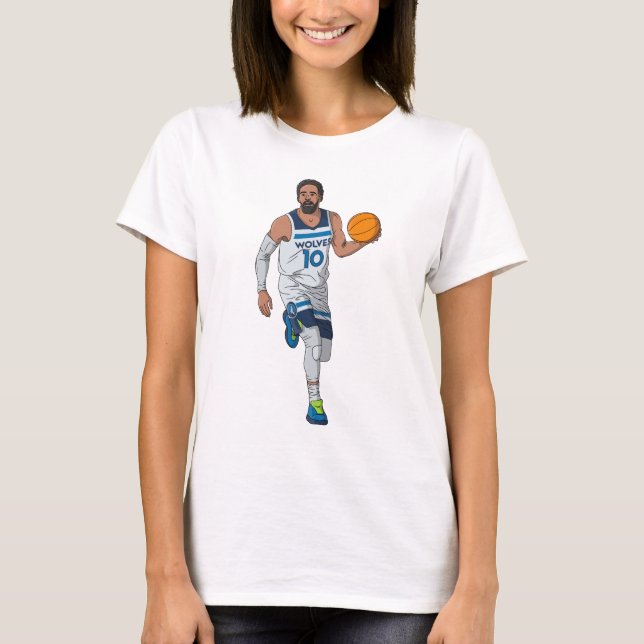 Mike Conley - T-shirt de basket du Minnesota (Devant)