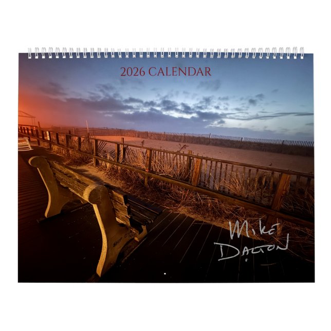 Mike Dalton Kalender 2026 (Titelbild)