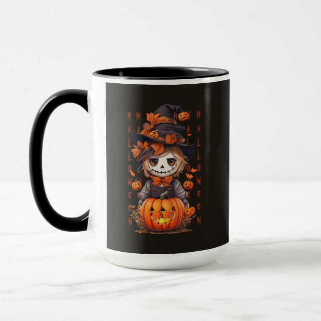 Mike, die Halloween-Scarecrow Tasse (Links)