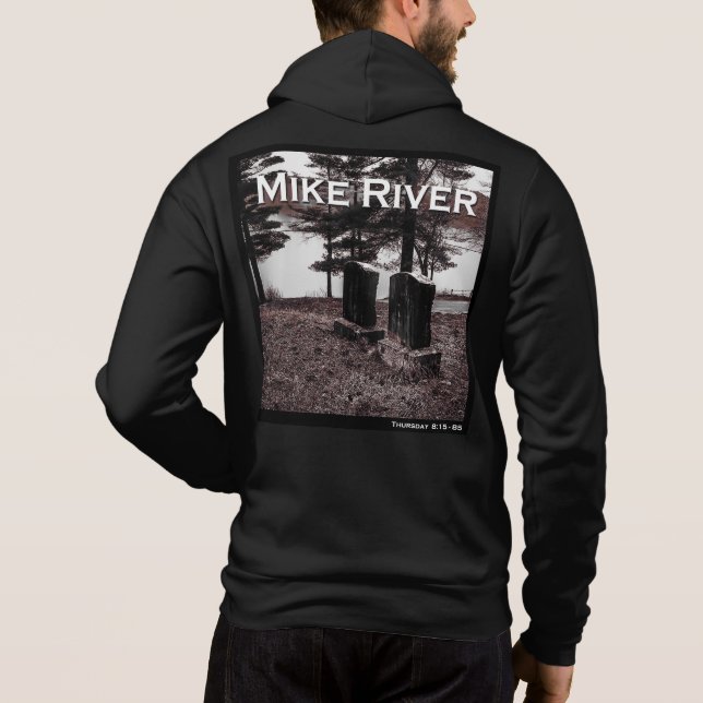 Mike-Fluss- DonnerstagHoodie Hoodie (Rückseite)