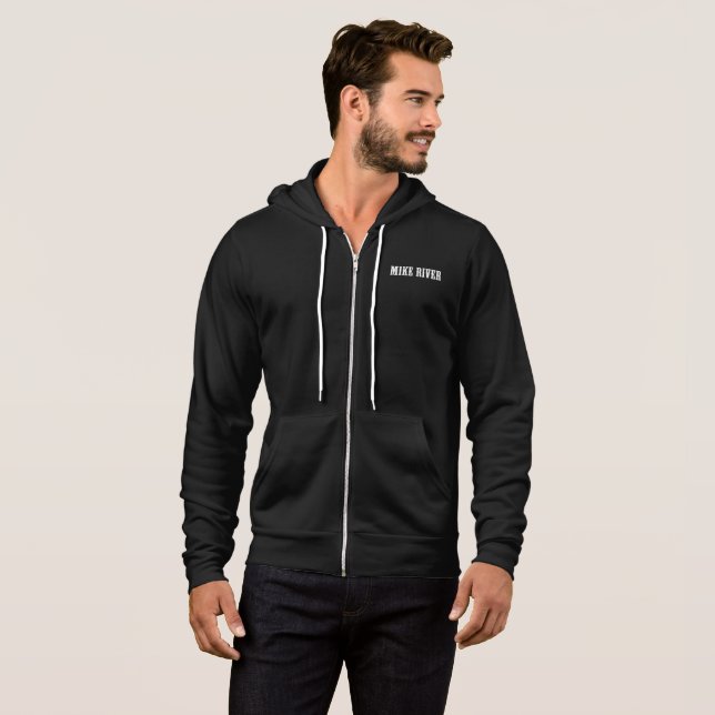 Mike-Fluss-offizieller ZipHoodie Hoodie (Vorne ganz)