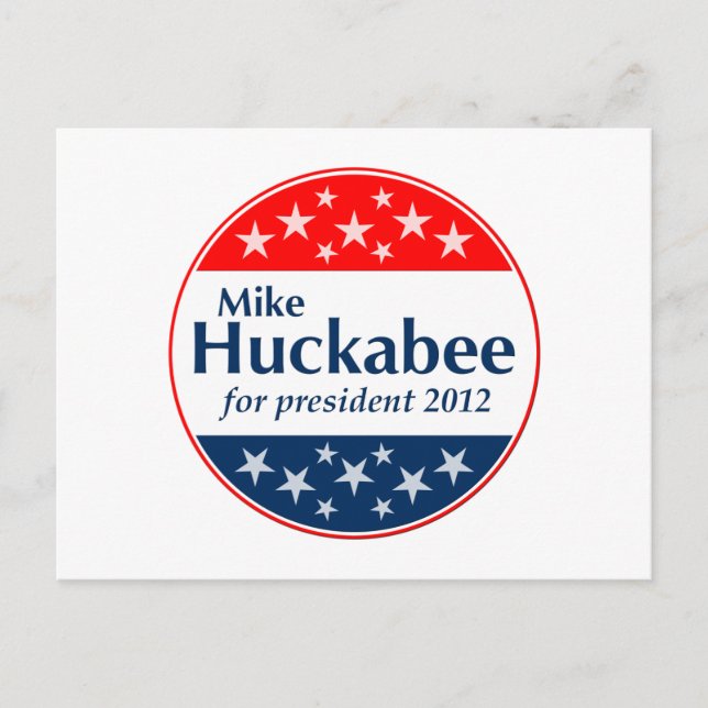 Mike Huckabee 2012 (v106) Postkarte (Vorderseite)