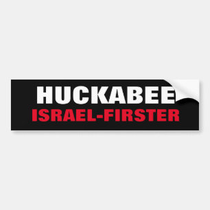 Mike Huckabee Israel zuerst Verräter USA Pollard Autoaufkleber