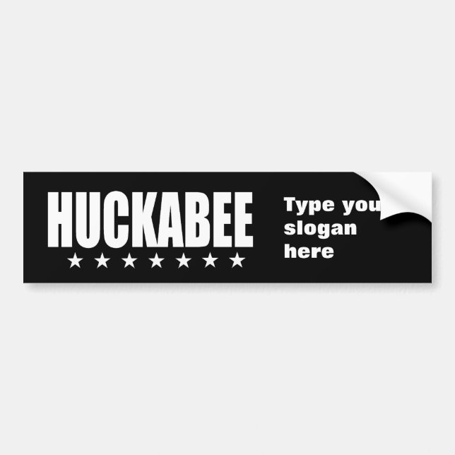 MIKE HUCKABEE Wahl-Gang Autoaufkleber (Vorne)