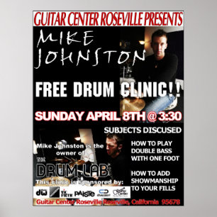 Mike Johnston Poster