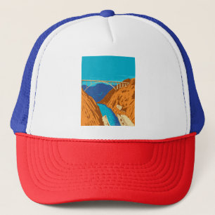Mike O'Callaghan Pat Tillman Memorial Bridge WPA Truckerkappe
