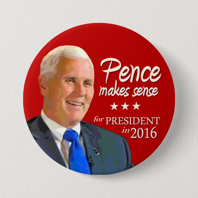 Mike-Pennys für Präsidenten 2016 Button (Vorderseite)