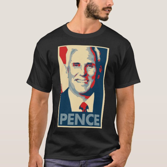 Mike-Pennys-Plakat-politische Parodie T-Shirt (Vorderseite)