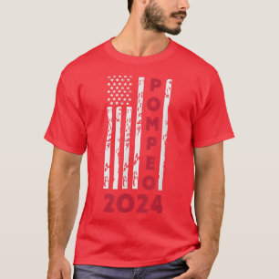 Mike Pompeo 2024 Pompeo 2024 Präsident Republikane T-Shirt