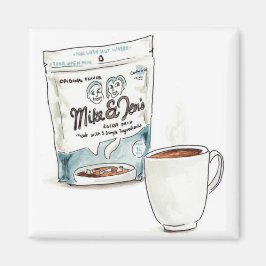 Mike und Jens Kakaomagnet Magnet